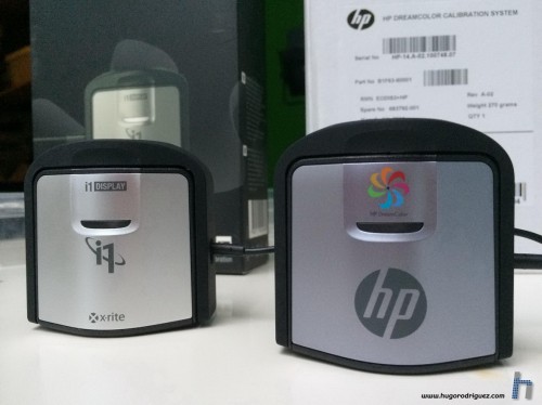 Calibrador HP Dreamcolor y i1 display Pro