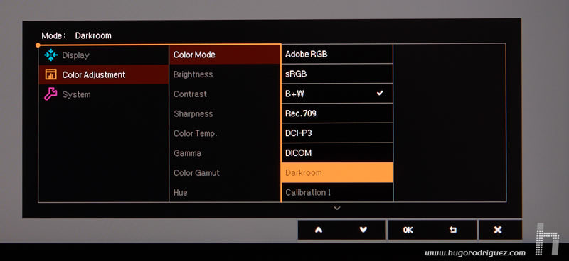 Menu SW240 ENG 023 dark room